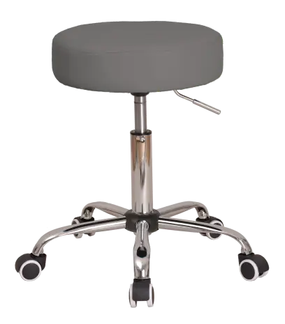 LZ 21SP židle lékařská, HR sedák, ekokůže šedá